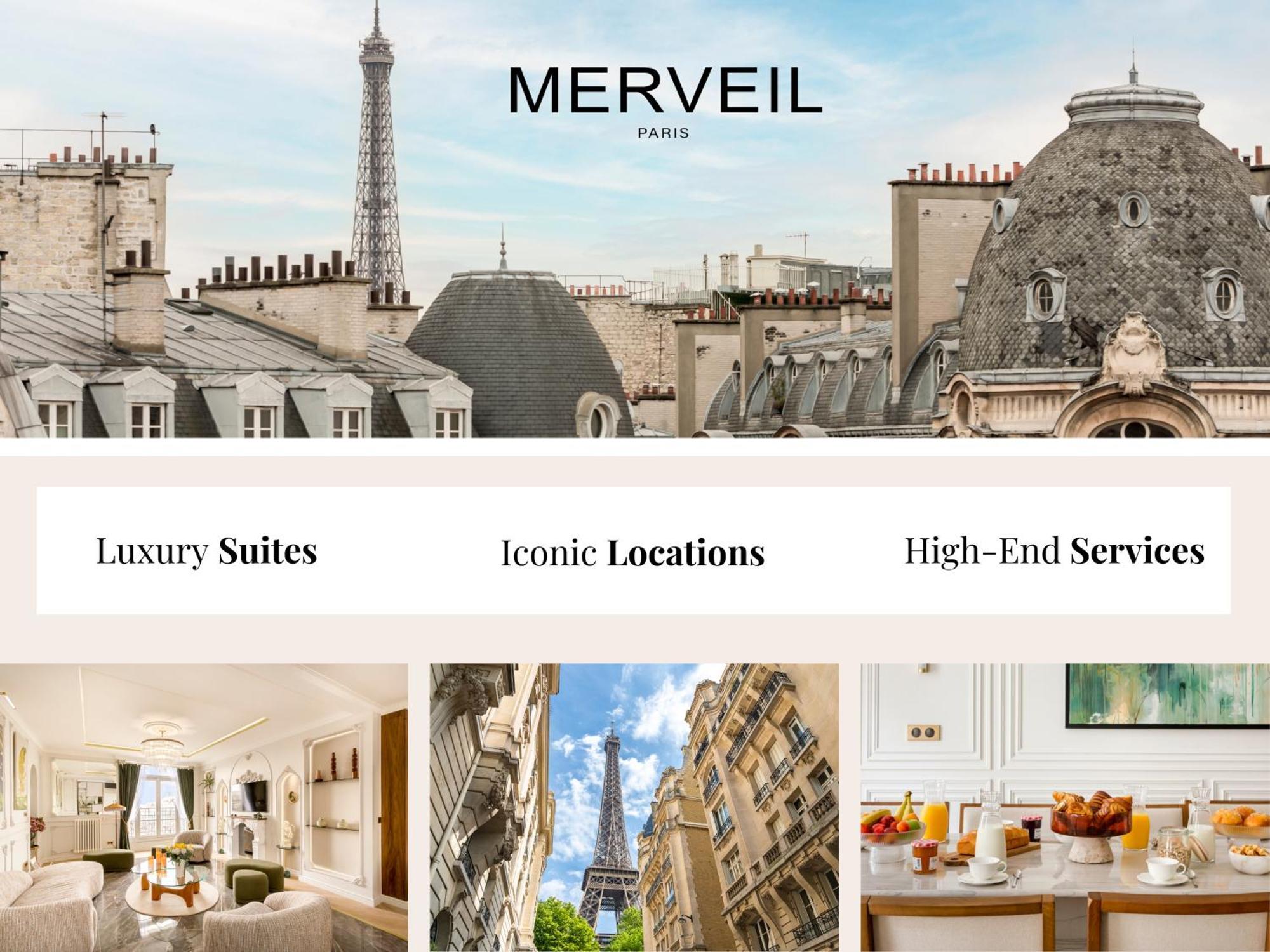 Merveil - Luxury Suite - Opera - 4 Septembre I Paris Exteriör bild